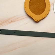 Load image into Gallery viewer, DIY Lemon Mirror Making Kit Thread needle can be added Leather craft tools MLT-P0000DUI
