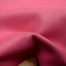 Load image into Gallery viewer, GOATSKIN Leather [Middle Pink] 4~5 sq ft, Finished Goatskin Leather (NOT Cutting size,4~5 sq ft overall)  Leather crafting MLT- P0000CYP
