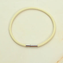 Load image into Gallery viewer, Snap-On Bracelet Ornament, Silver, Leather Craft Tool (2-6mm Cord Sizes Available) MLT- P0000DKP
