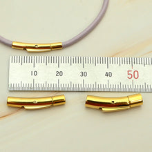 Load image into Gallery viewer, Push &amp; Snap-on Bracelet Clasp, Leather Cord End, DIY Jewelry Making Craft tools MLT- P0000DKQ
