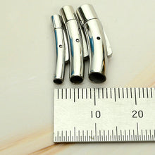 Load image into Gallery viewer, Push &amp; Snap-on Bracelet Clasp, Leather Cord End, DIY Jewelry Making Craft tools MLT- P0000DKQ
