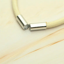 Load image into Gallery viewer, Magnetic Bracelet Clasp, Flat Ornament, Leather Cord, DIY Jewelry Making Craft tools MLT- P0000DKS
