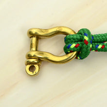 Load image into Gallery viewer, Solid Brass Shackle making keyring Leather craft tools MLT-P0000DLA
