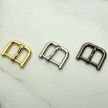 Load image into Gallery viewer, Plated Metal 15 mm cylindrical buckle for strap ,Bag or wristband Making Suppliers-MLT-P0000DLR
