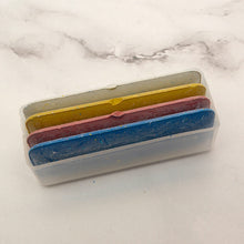 Load image into Gallery viewer, Tailor Chalk, Set of 4 or 10 Tailors Chalk - White, Yellow, Red &amp; Blue MLT- P0000DOD
