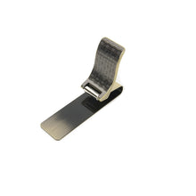 Load image into Gallery viewer, Simple Money Clip(Flat) ver.3  accessory for Wallet 63mm DIY Leather craft tools MLT-P0000CBP
