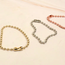 Load image into Gallery viewer, Ball Chain for Military Dog Tag 12cm 2.5mm(10 Pieces), Leather craft tools MLT- P0000DPF
