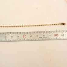 Load image into Gallery viewer, Ball Chain for Military Dog Tag 12cm 2.5mm(10 Pieces), Leather craft tools MLT- P0000DPF
