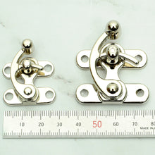 Load image into Gallery viewer, Swing Bag Clasps, 2 size of it, Old world style Clasps, Clutch Lock, Bag Making Suppliers, Leather craft tools MLT-P0000BKM

