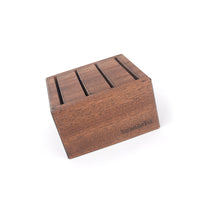 Load image into Gallery viewer, Tool Rack for knife, Wooden Design tool Organizer for your design stamps,Leather Craft Tool -MLT-P0000BRW
