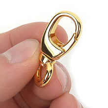 Load image into Gallery viewer, Round Swivel Clips -15mm(0.59") Plated Metal, Leather craft tools, for 15mm straps,Bag Making Suppliers MLT- P0000BHX
