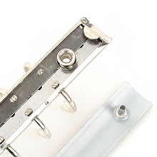 Load image into Gallery viewer, B6 Book Binder – 6-Ring, Silver Leather Craft Tool (20R~35R) MLT- P0000BIU
