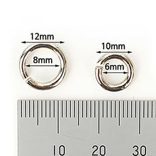 Load image into Gallery viewer, 6,8mm O-Rings, Inside Diameter(Outside diameter 10,12mm), 1Set of 10 pcs Leather craft tools MLT- P0000BKX
