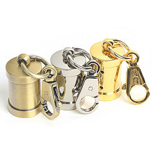 Load image into Gallery viewer, Large Tassel Cap ver.3 with Lobster Clasp: Gold, Silver, Antique (25x36mm) P0000BBZ
