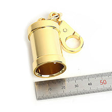 Load image into Gallery viewer, Large Tassel Cap ver.3 with Lobster Clasp: Gold, Silver, Antique (25x36mm) P0000BBZ
