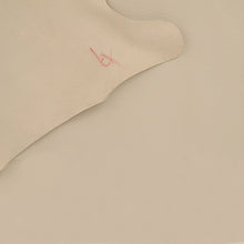 Load image into Gallery viewer, GOATSKIN Leather [Cream Beige] 4~5 sq ft, Finished Goatskin Leather (NOT Cutting size,4~5 sq ft overall) Leather crafting MLT- P0000BVE

