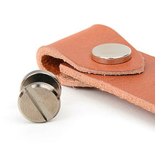 Load image into Gallery viewer, Button Studs for Belt(10ea), Buckles Handbag accessory dumbbell, shaped buckles,  making belt, Leather Craft tools MLT- P00000YD
