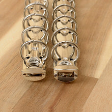 Load image into Gallery viewer, Mini Book Binder ornament -  6-Ring Binder(15R), Leather Craft tools MLT-P0000BCJ
