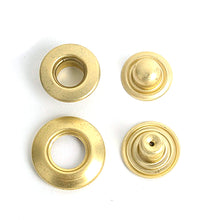 Load image into Gallery viewer, Hole Snap 18mm-10 Sets made Brass,Anti-Rust, leather craft P00000YG
