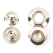 Load image into Gallery viewer, Hole Snap 18mm-10 Sets made Brass,Anti-Rust, leather craft P00000YG
