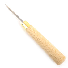 Load image into Gallery viewer, Wood awl needle leather tool-Felting needle-Brad awl-Wooden Handle Awl-Wood Handle needle, Leather craft tools-MLT-P000000X
