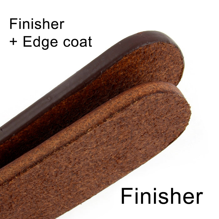 Non Glossy Leather edge coat (Non - Glossy effect),Transparency edge p –  myleathertool