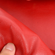 Load image into Gallery viewer, GOATSKIN Leather [RED] 4~5 sq ft, Finished Goatskin Leather Leather crafting MLT- P0000COT
