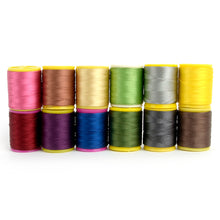 Load image into Gallery viewer, Silk thread - Basic Color 0.5mm Threads, Basic Color(24 color available),Produced by KOREA, Leather craft tools -MLT-P0000BWB
