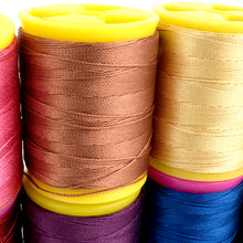 Load image into Gallery viewer, Silk thread - Basic Color 0.5mm Threads, Basic Color(24 color available),Produced by KOREA, Leather craft tools -MLT-P0000BWB
