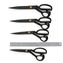 Load image into Gallery viewer, Black Color leather scissors, Cutting Leather, Leather craft tools, MLT- P0000CTR
