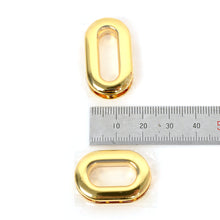 Load image into Gallery viewer, High quality Brass Oval eyelet 17,20mm Made in Korea, Leather craft tool. MLT-P0000CTV
