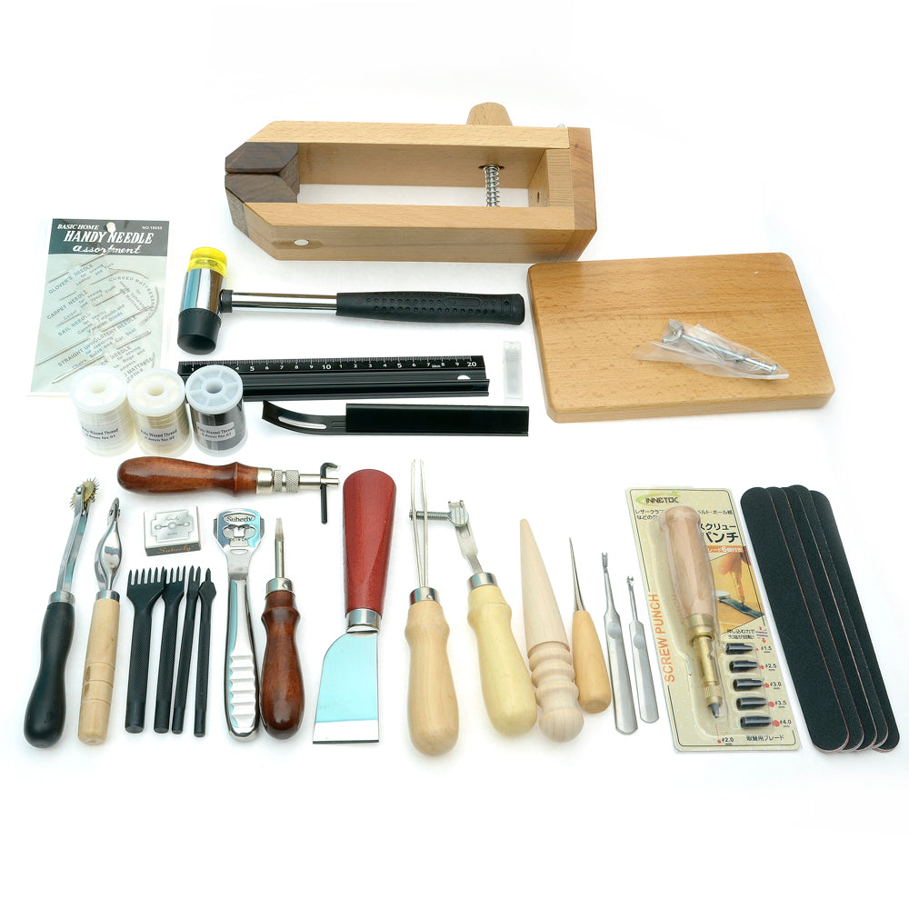 Medium Class tool set ,making bag, Leather craft tools MLT- P0000BYV