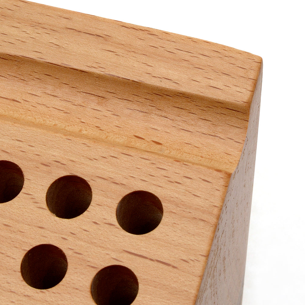 Basic Tool Rack 76 hole, Wooden Design tool Organizer for your design –  myleathertool