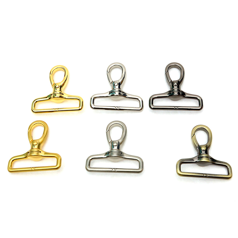 40mm round head Swivel Clips-Plated Metal, Leather craft tools, for 40 –  myleathertool