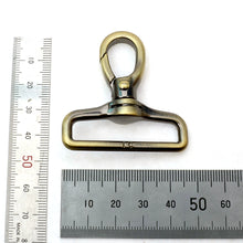 Load image into Gallery viewer, 40mm round head Swivel Clips-Plated Metal, Leather craft tools, for 40mm straps,Bag Making Suppliers MLT-P0000CXR
