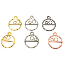 Load image into Gallery viewer, Zipper Pulls Circle style- 1set (30mm inside) Gold,Gold matte,Silver,Silver matte,Antique matte,Dark Silver,Leather craft tool MLT- P0000CXS
