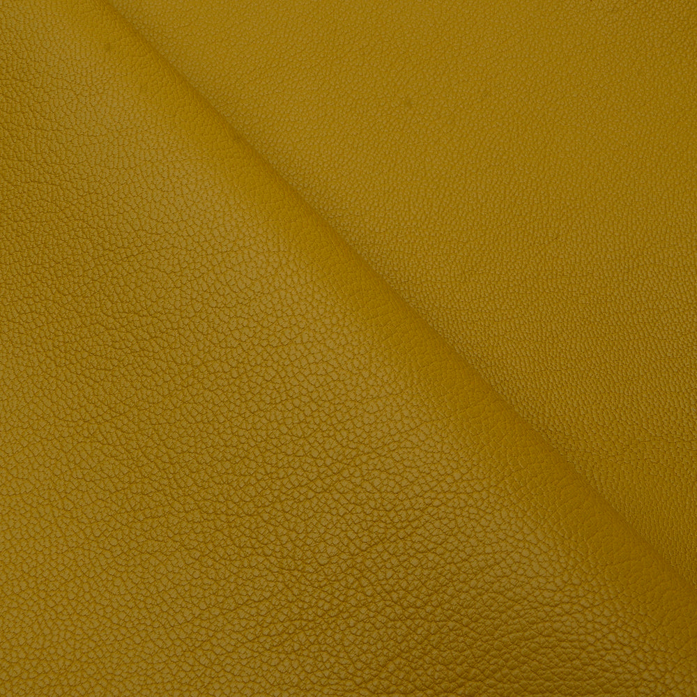 GOATSKIN Leather [mustard] 4~5 sq ft, Finished Goatskin Leather Leather crafting MLT- P0000CXW