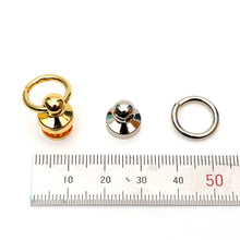 Load image into Gallery viewer, Low Head O-ring Button Studs, Anti rust, Drop Handle, Leather craft tools MLT-P0000CXY
