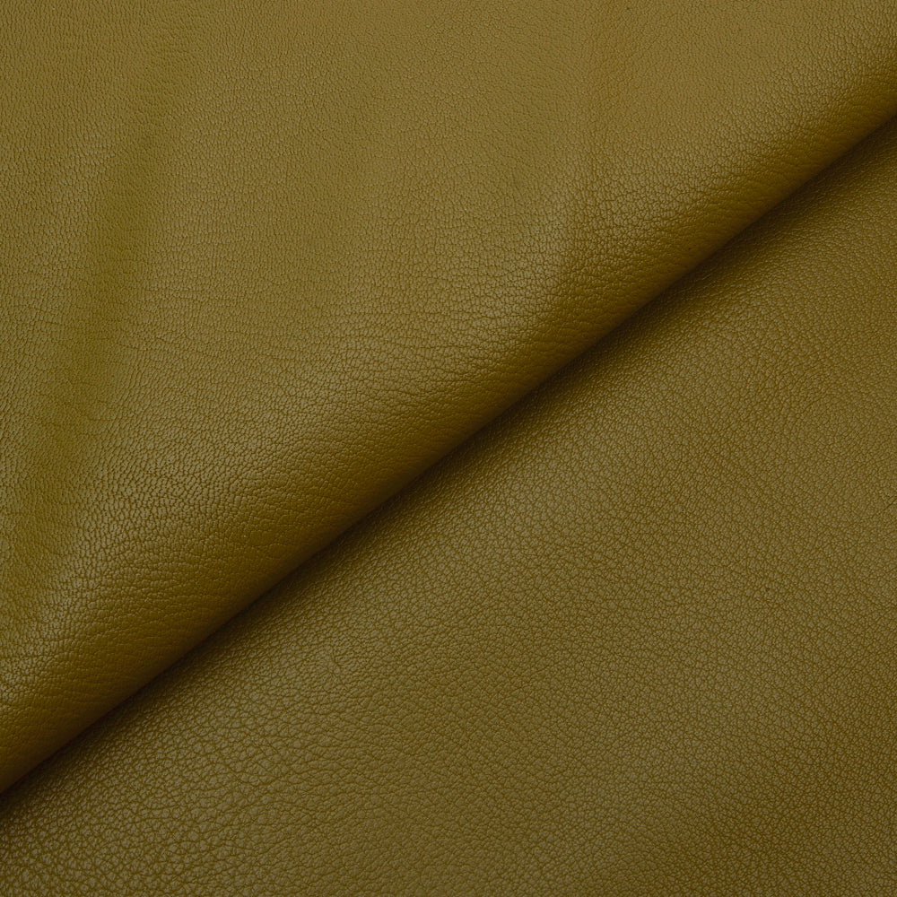 GOATSKIN Leather [Olive] 4~5 sq ft, Finished Goatskin Leather Leather crafting MLT-P0000CXW