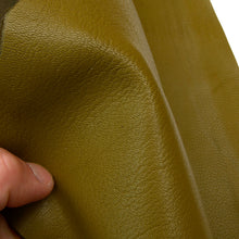 Load image into Gallery viewer, GOATSKIN Leather [Olive] 4~5 sq ft, Finished Goatskin Leather Leather crafting MLT-P0000CXW
