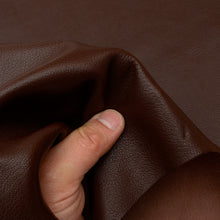 Load image into Gallery viewer, GOATSKIN Leather [Dark Brown] 4~5 sq ft, Finished Goatskin Leather (NOT Cutting size,4~5 sq ft overall) Leather crafting MLT- P0000CYC
