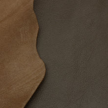 Load image into Gallery viewer, GOATSKIN Leather [Dark Taupe] 4~5 sq ft, Finished Goatskin Leather Leather crafting MLT-P0000CYD
