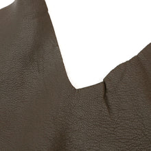 Load image into Gallery viewer, GOATSKIN Leather [Dark Taupe] 4~5 sq ft, Finished Goatskin Leather Leather crafting MLT-P0000CYD
