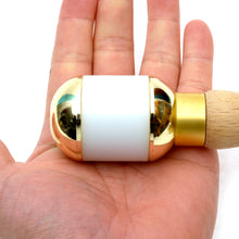 Load image into Gallery viewer, Brass Duracon Mallet Great for Forming and Bending, hammer, leather punch mallet, Leather craft tools MLT- P0000CYK
