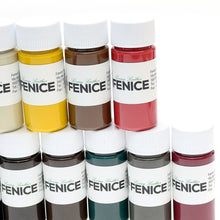 Load image into Gallery viewer, Fenice Co. section finishes. Leather edge paint Section Lacquers offers a pleasing finish to the edges,Leather craft tool MLT-P0000BGI
