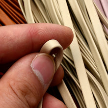 Load image into Gallery viewer, Flat Cord 5mm Genuine leather - 1m, leather cord, bracelet items
