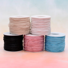 Load image into Gallery viewer, Cotton Cord 1mm(0.04inch), 76yd - natural cord, beads cord, Necklace items
