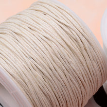 Load image into Gallery viewer, Cotton Cord 1mm(0.04inch), 76yd - natural cord, beads cord, Necklace items
