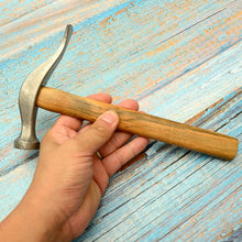 Load image into Gallery viewer, Shoe makers hammer with wooden handle.Leather Craft Tool and DIY-P0000DBO
