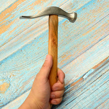 Load image into Gallery viewer, Shoe makers hammer with wooden handle.Leather Craft Tool and DIY-P0000DBO
